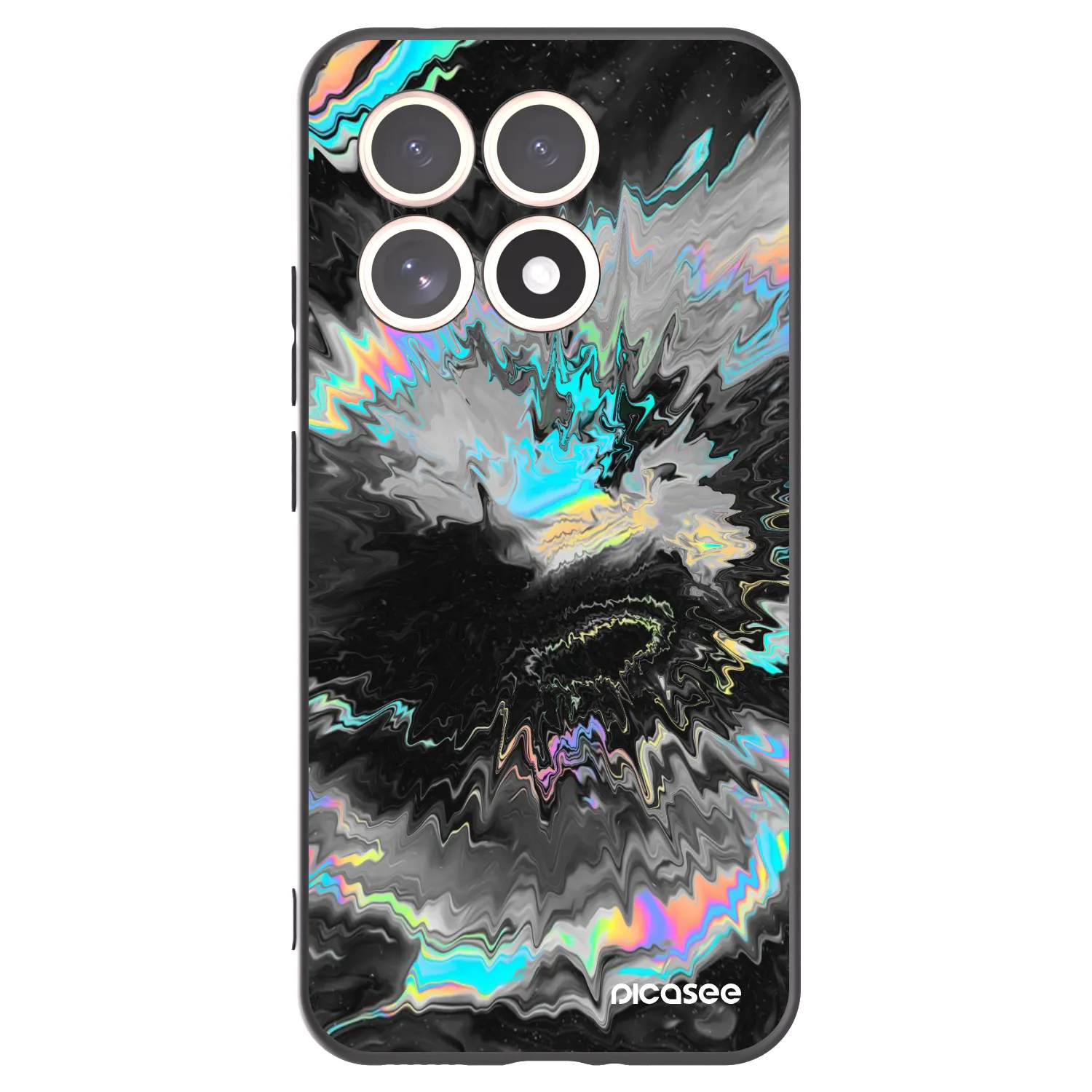 Picasee silikonový černý obal pro Xiaomi 15T - Magnetic