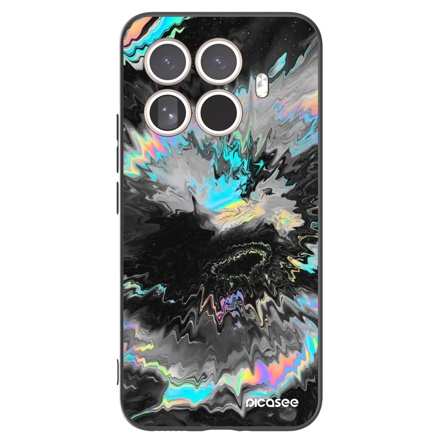 Picasee silikonový černý obal pro Xiaomi 15T Pro - Magnetic
