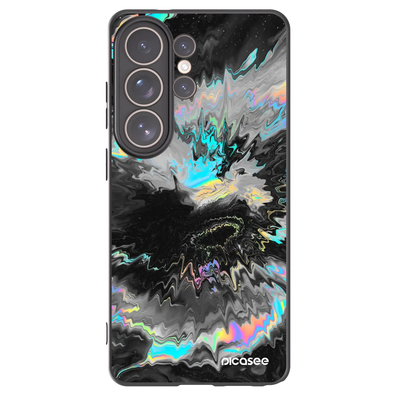 Picasee silikonový černý obal pro Samsung Galaxy S26 Ultra - Magnetic
