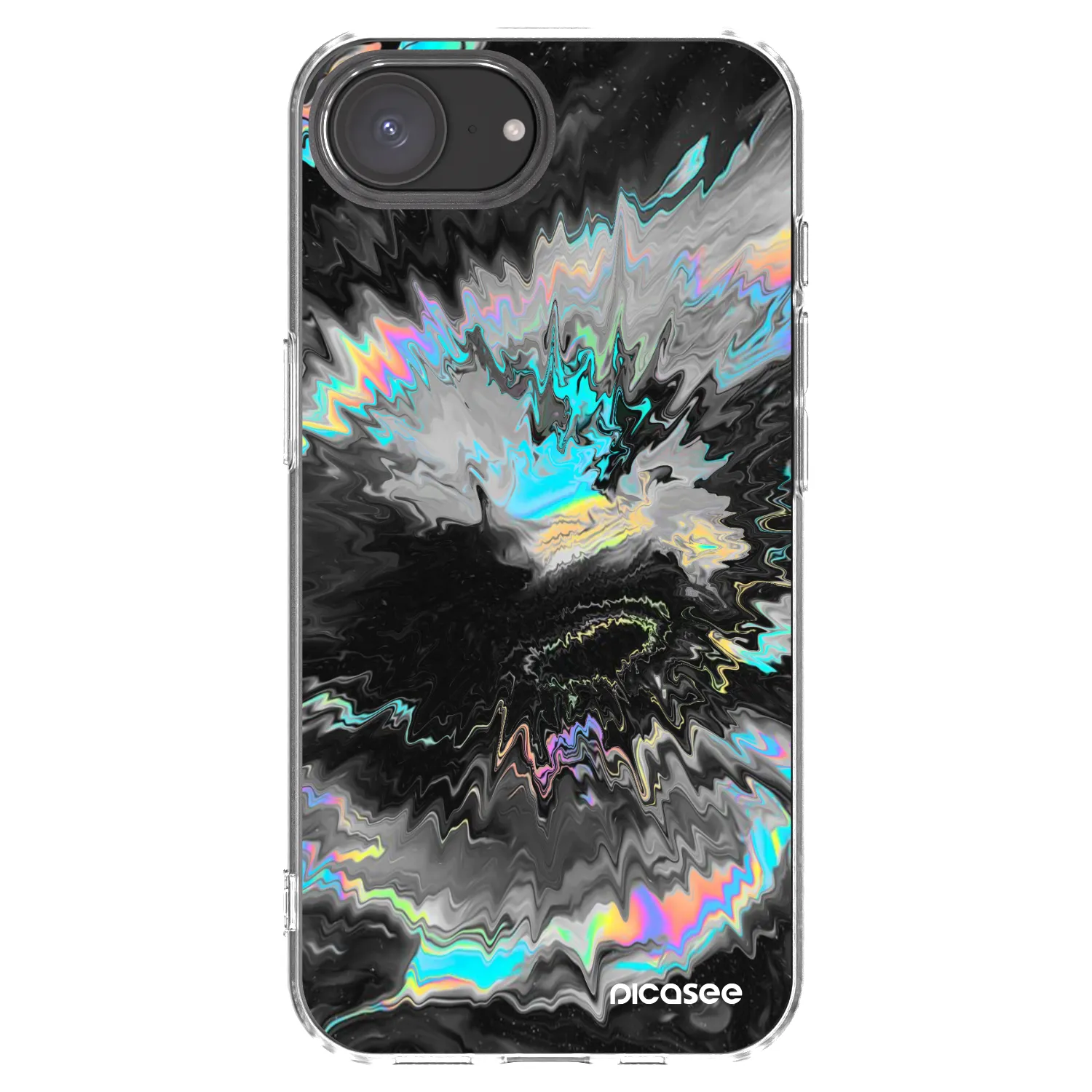 Picasee silikonový průhledný obal pro Apple iPhone 17e - Magnetic