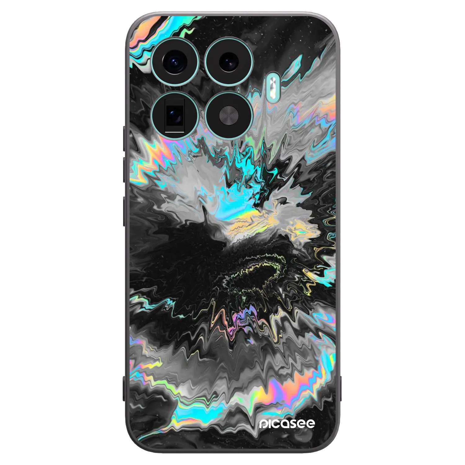 Picasee silikonový černý obal pro Xiaomi 17T Pro - Magnetic