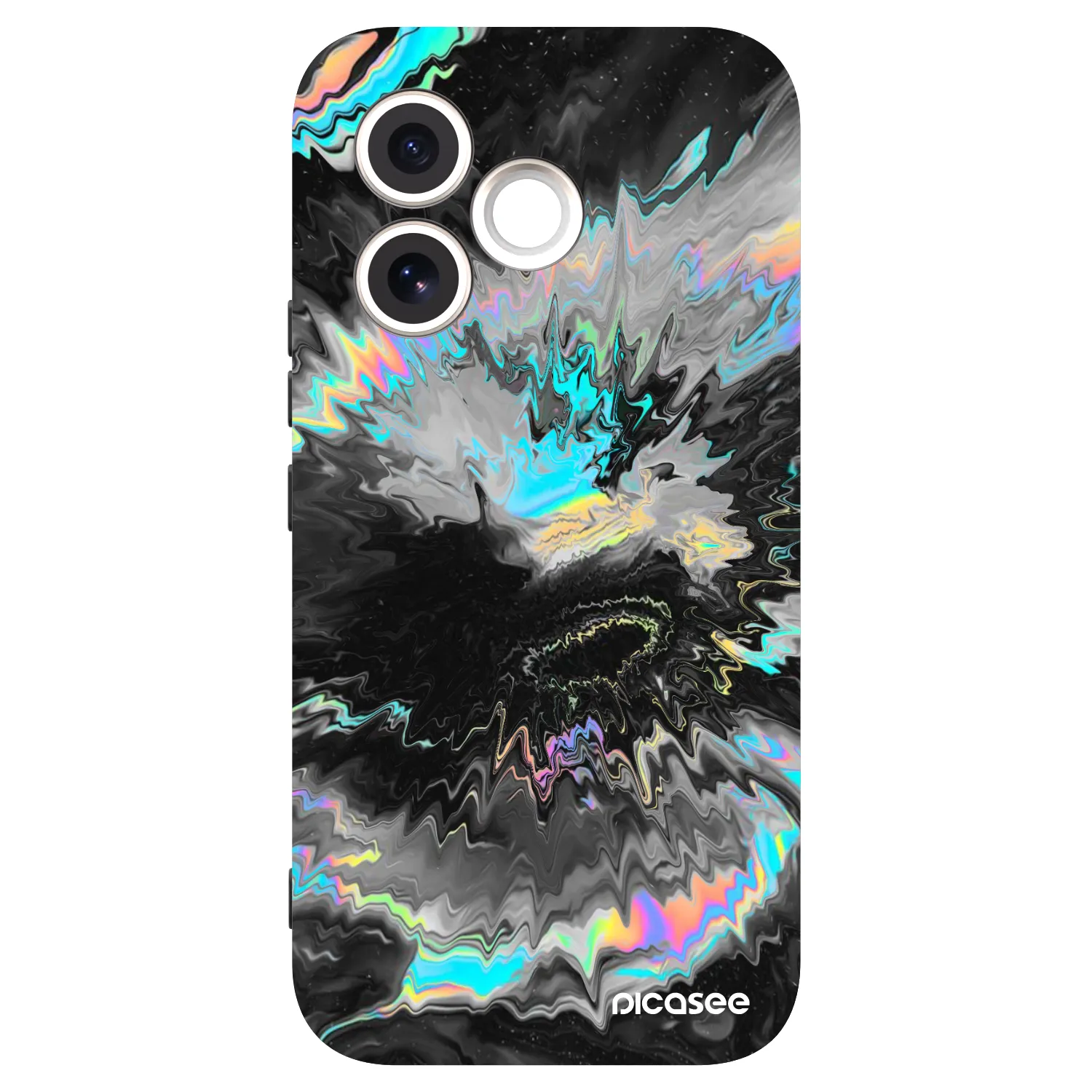 Picasee silikonový černý obal pro Honor 600 Lite - Magnetic