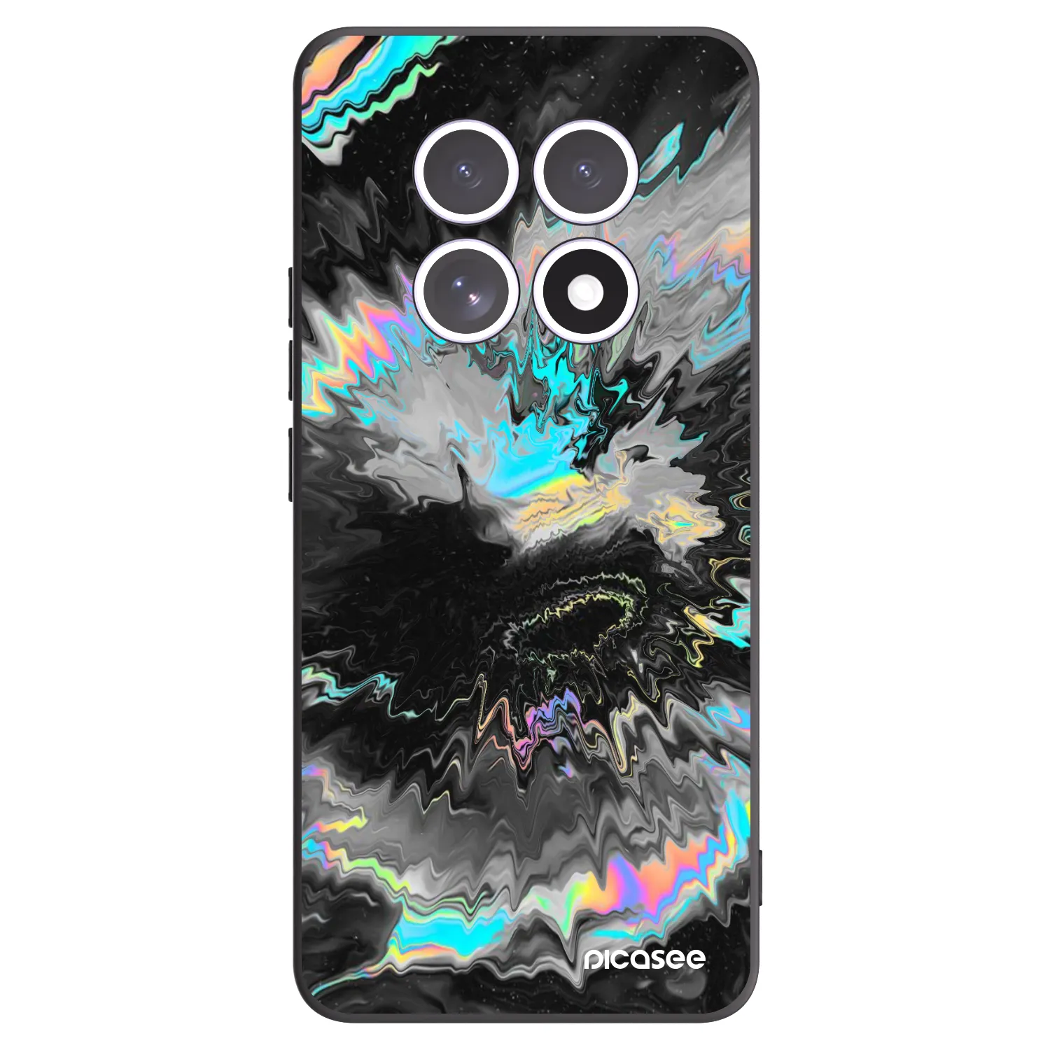 Picasee silikonový černý obal pro Xiaomi Redmi Note 15 5G - Magnetic