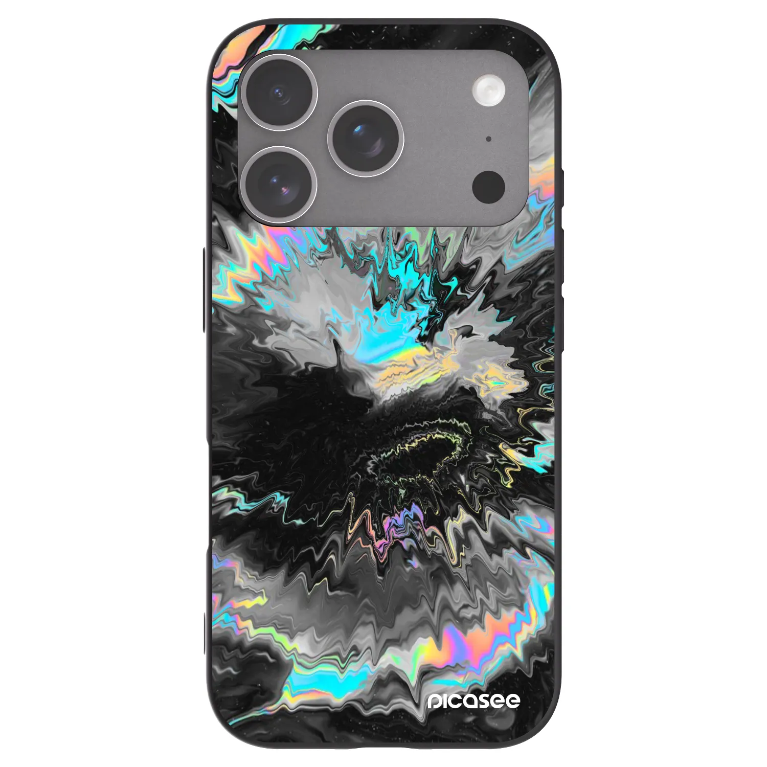 Picasee silikonový černý obal pro Apple iPhone 18 Pro - Magnetic