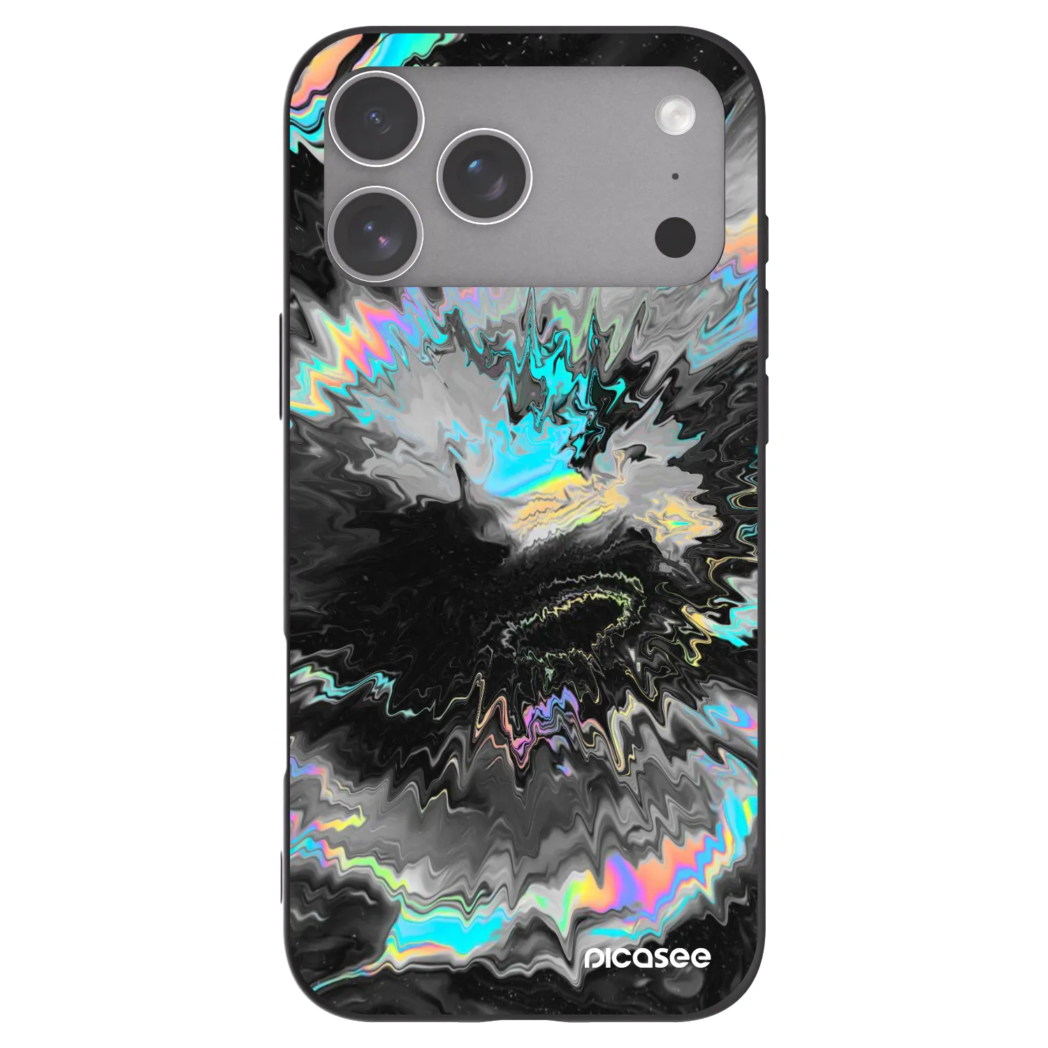 Picasee silikonový černý obal pro Apple iPhone 18 Pro Max - Magnetic