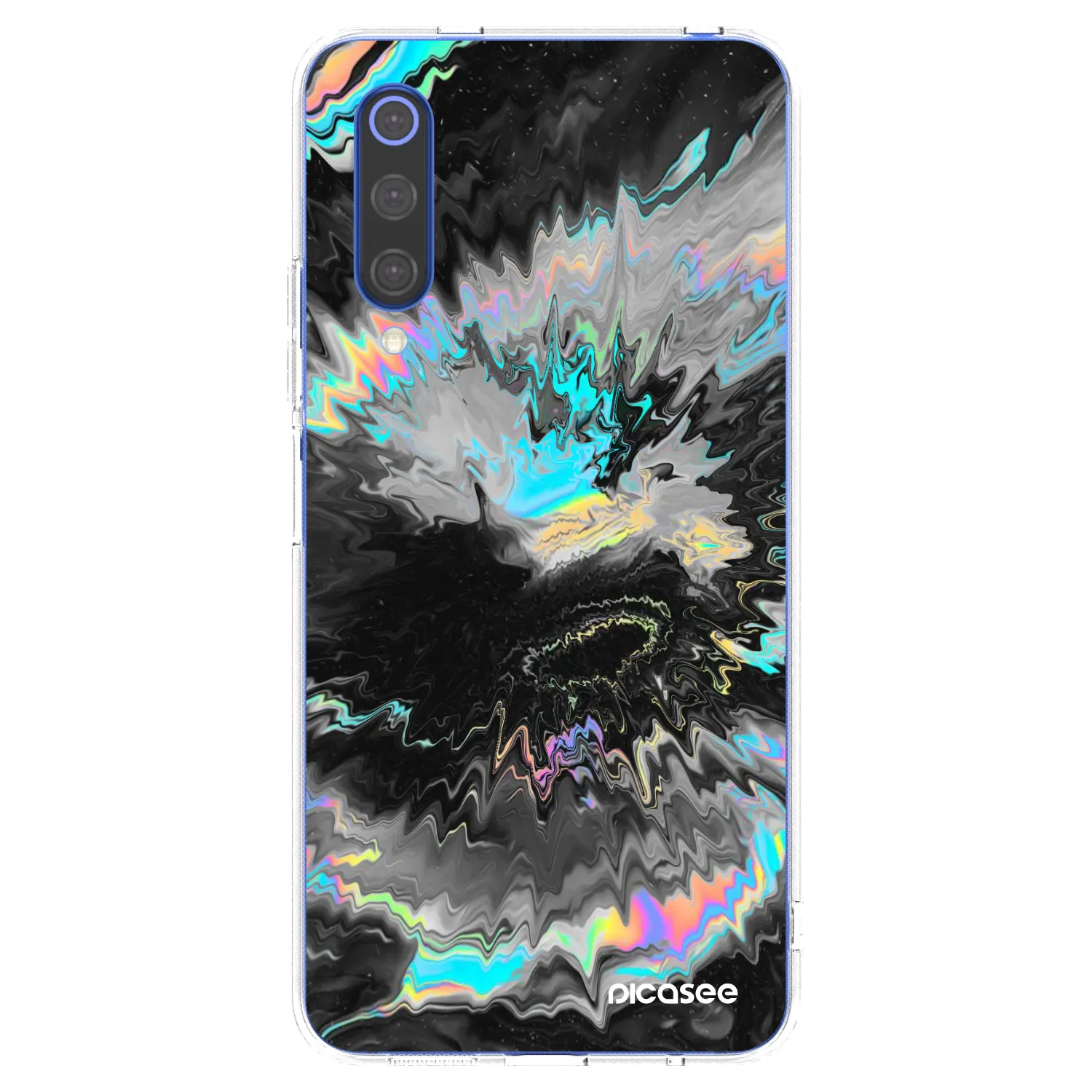 Picasee silikonový průhledný obal pro Xiaomi Mi 9 SE - Magnetic