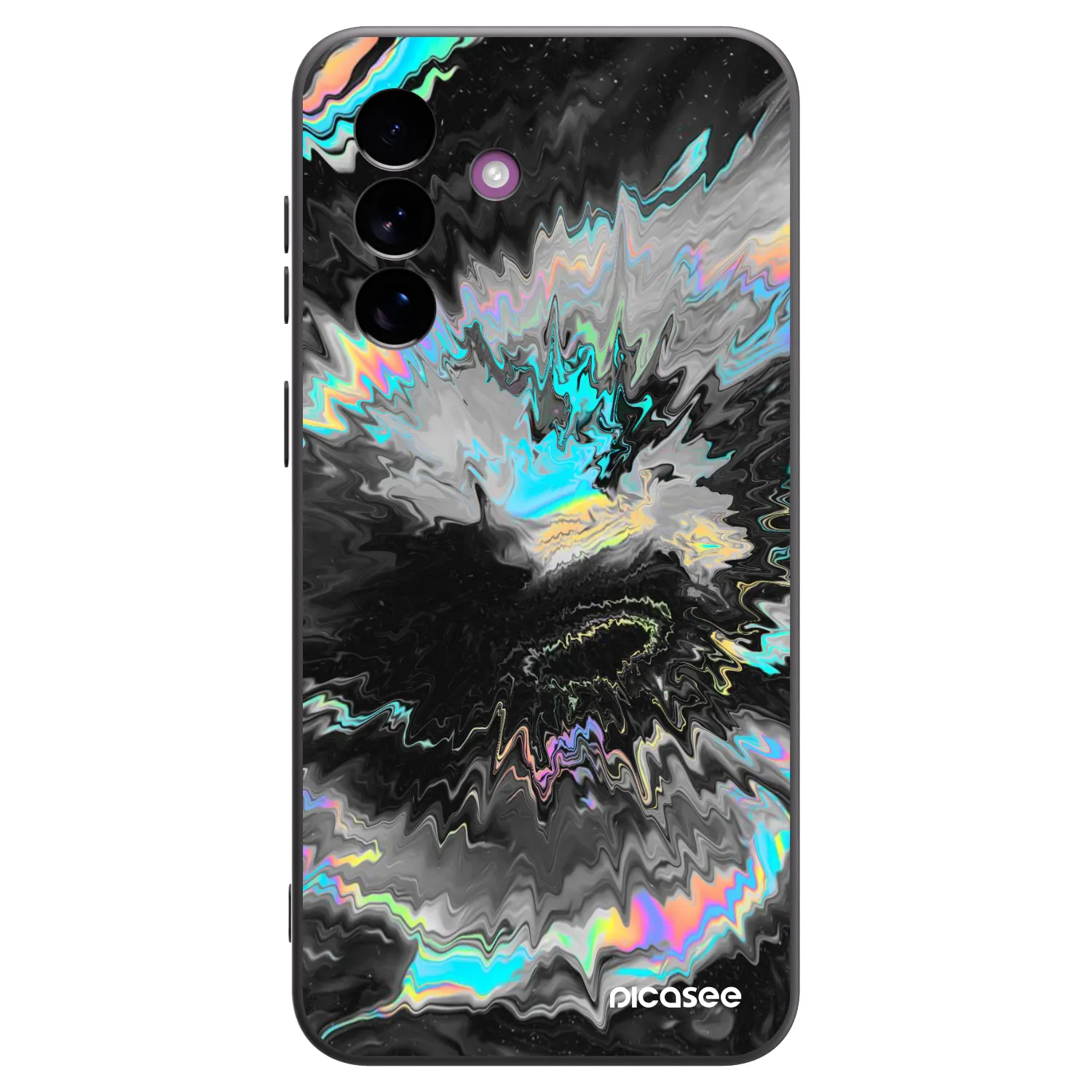 Picasee silikonový černý obal pro Samsung Galaxy A37 - Magnetic