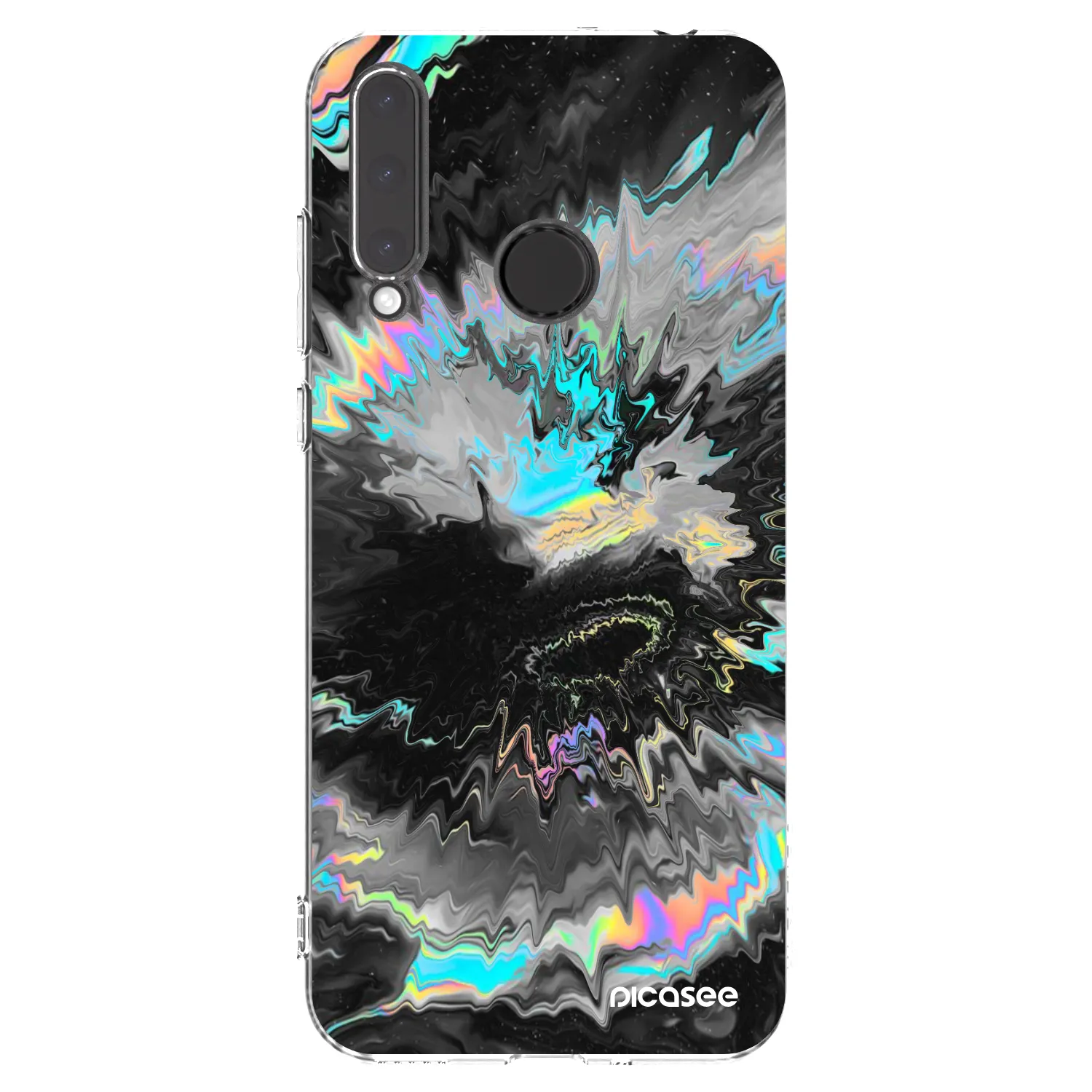 Picasee silikonový průhledný obal pro Honor 20 Lite - Magnetic