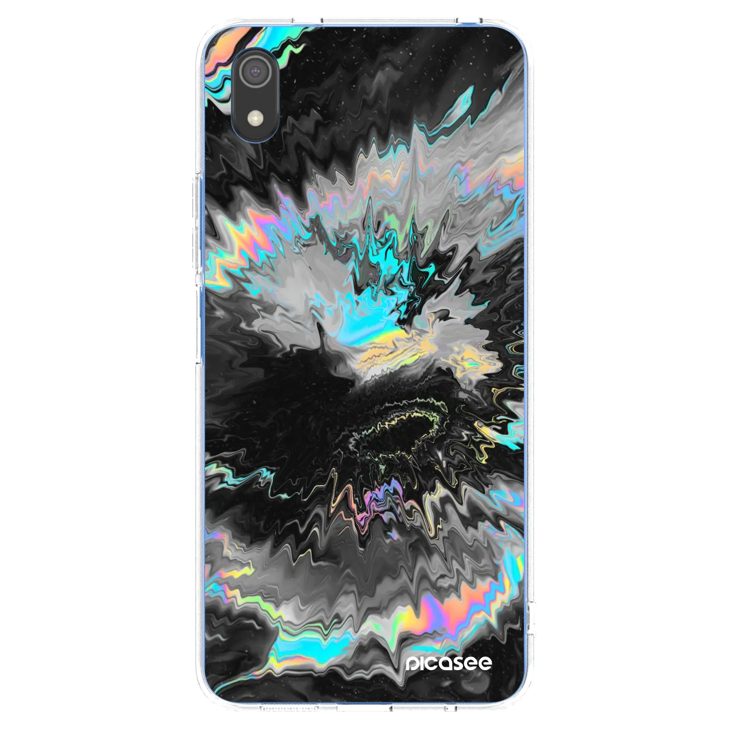 Picasee silikonový průhledný obal pro Xiaomi Redmi 7A - Magnetic