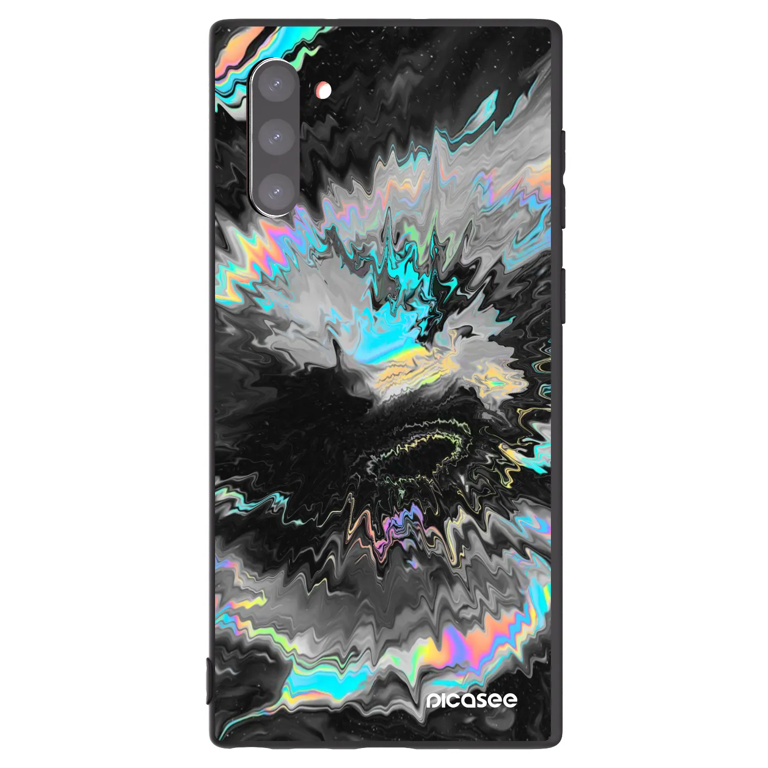 Picasee silikonový černý obal pro Samsung Galaxy Note 10 N970F - Magnetic