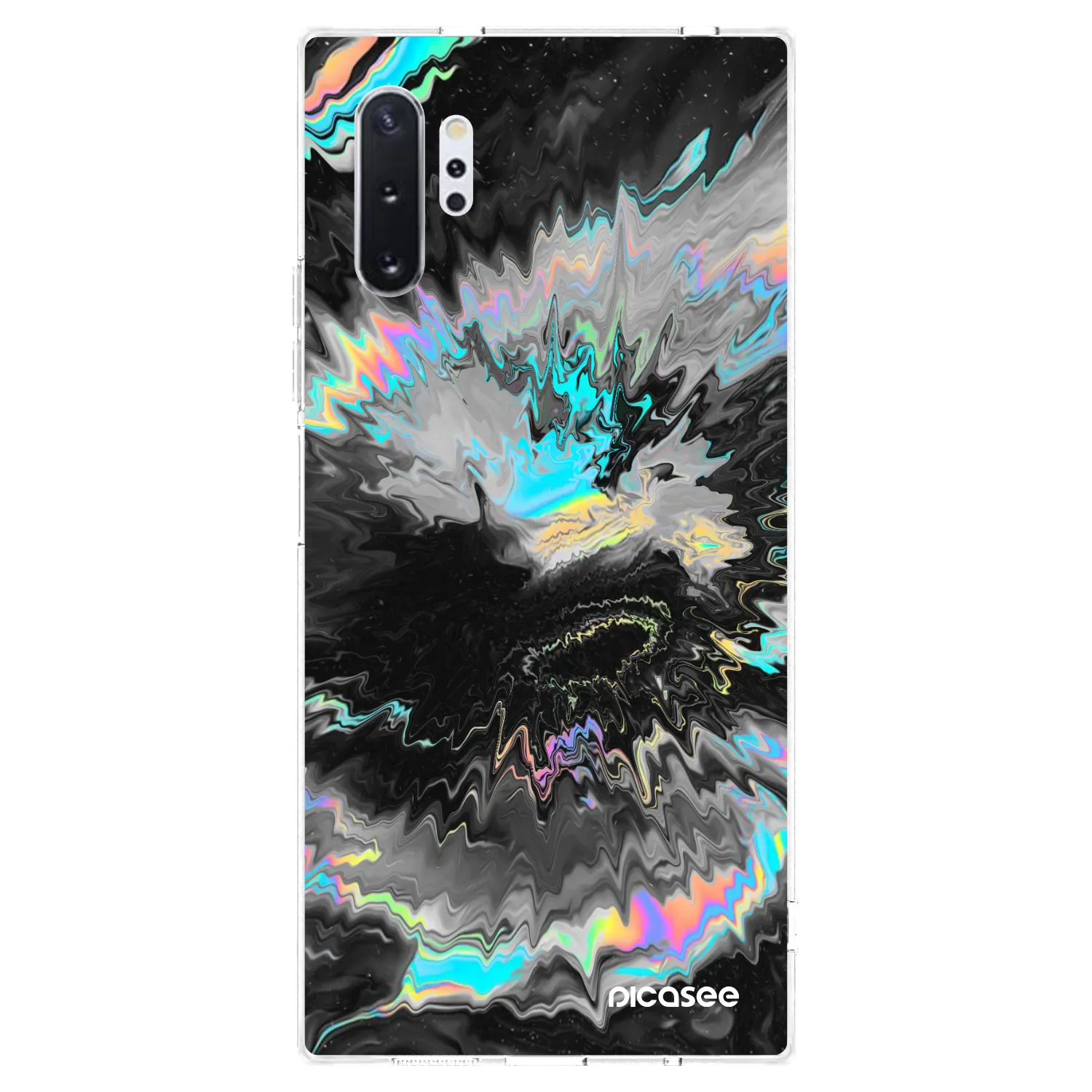 Picasee silikonový průhledný obal pro Samsung Galaxy Note 10+ N975F - Magnetic