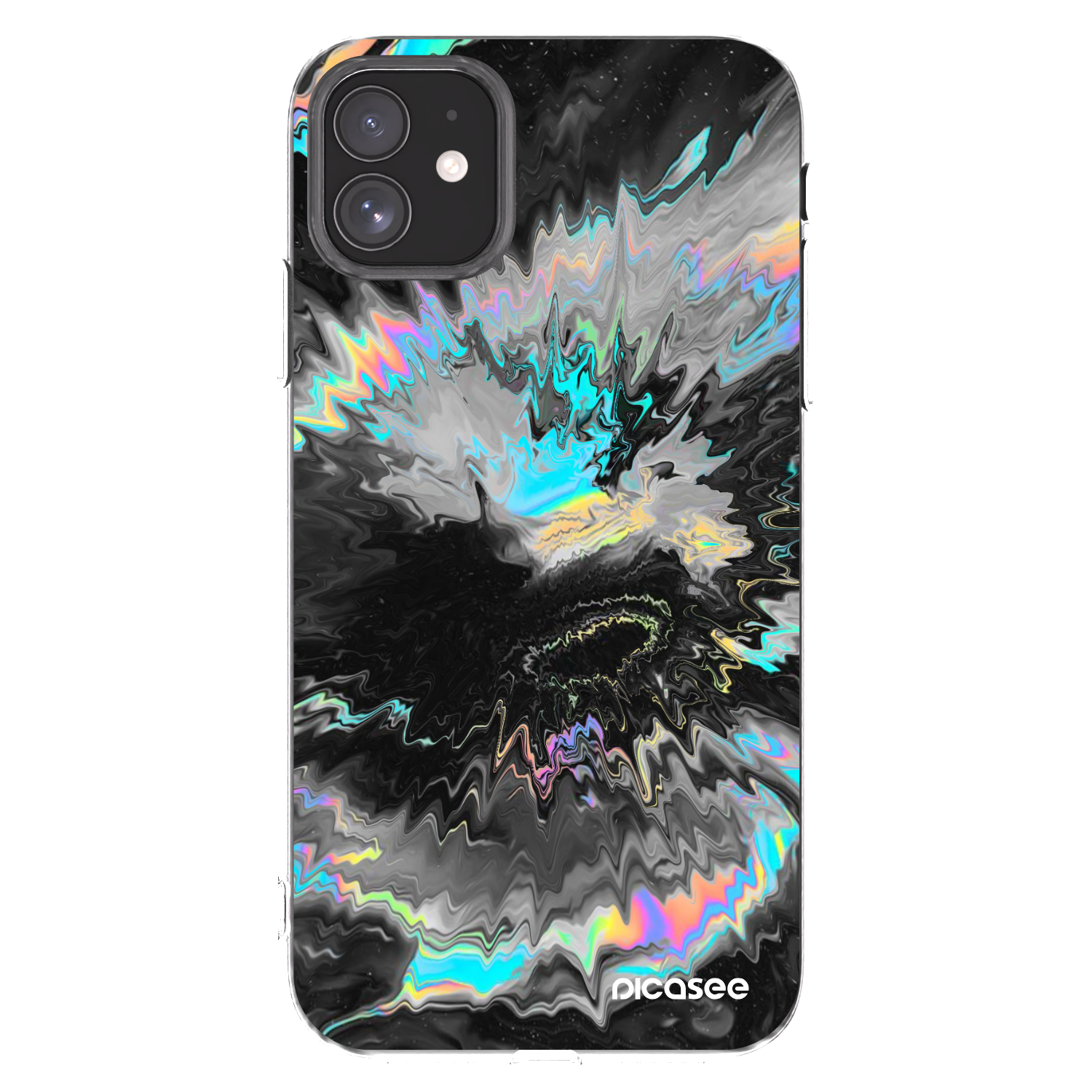 Picasee silikonový průhledný obal pro Apple iPhone 11 - Magnetic