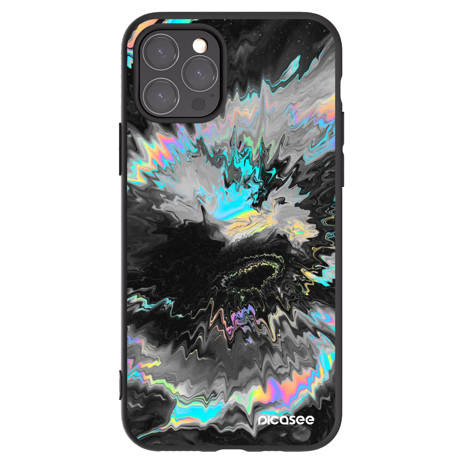 Picasee silikonový černý obal pro Apple iPhone 11 Pro - Magnetic