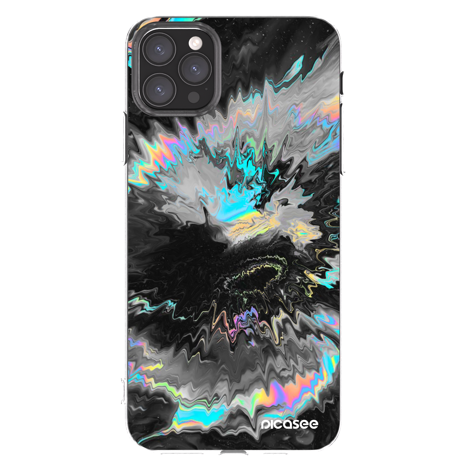 Picasee silikonový průhledný obal pro Apple iPhone 11 Pro Max - Magnetic