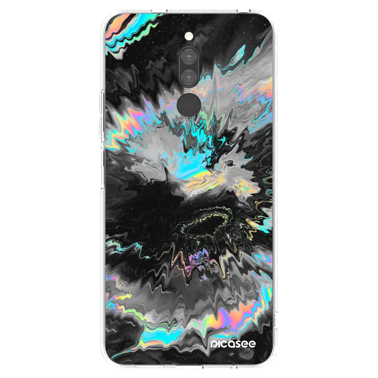 Picasee silikonový průhledný obal pro Xiaomi Redmi 8 - Magnetic
