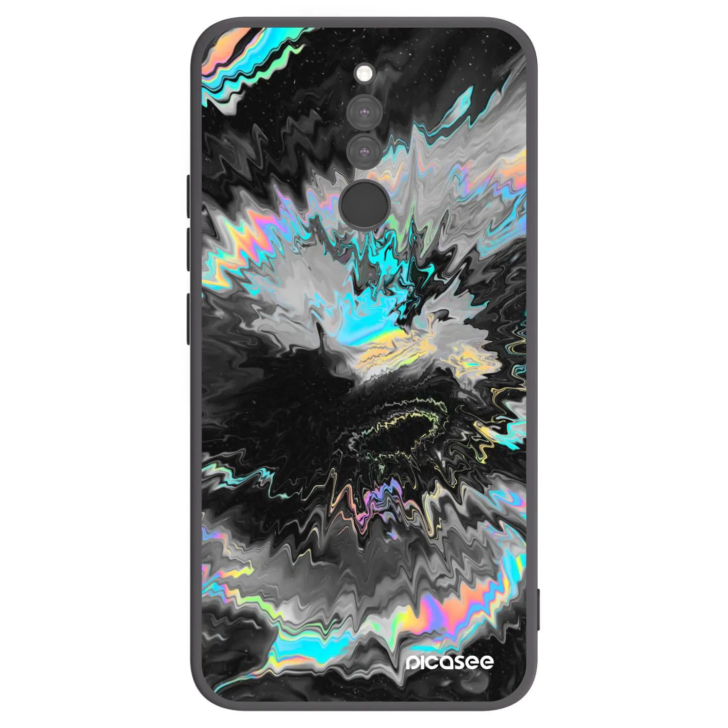 Picasee silikonový černý obal pro Xiaomi Redmi 8 - Magnetic