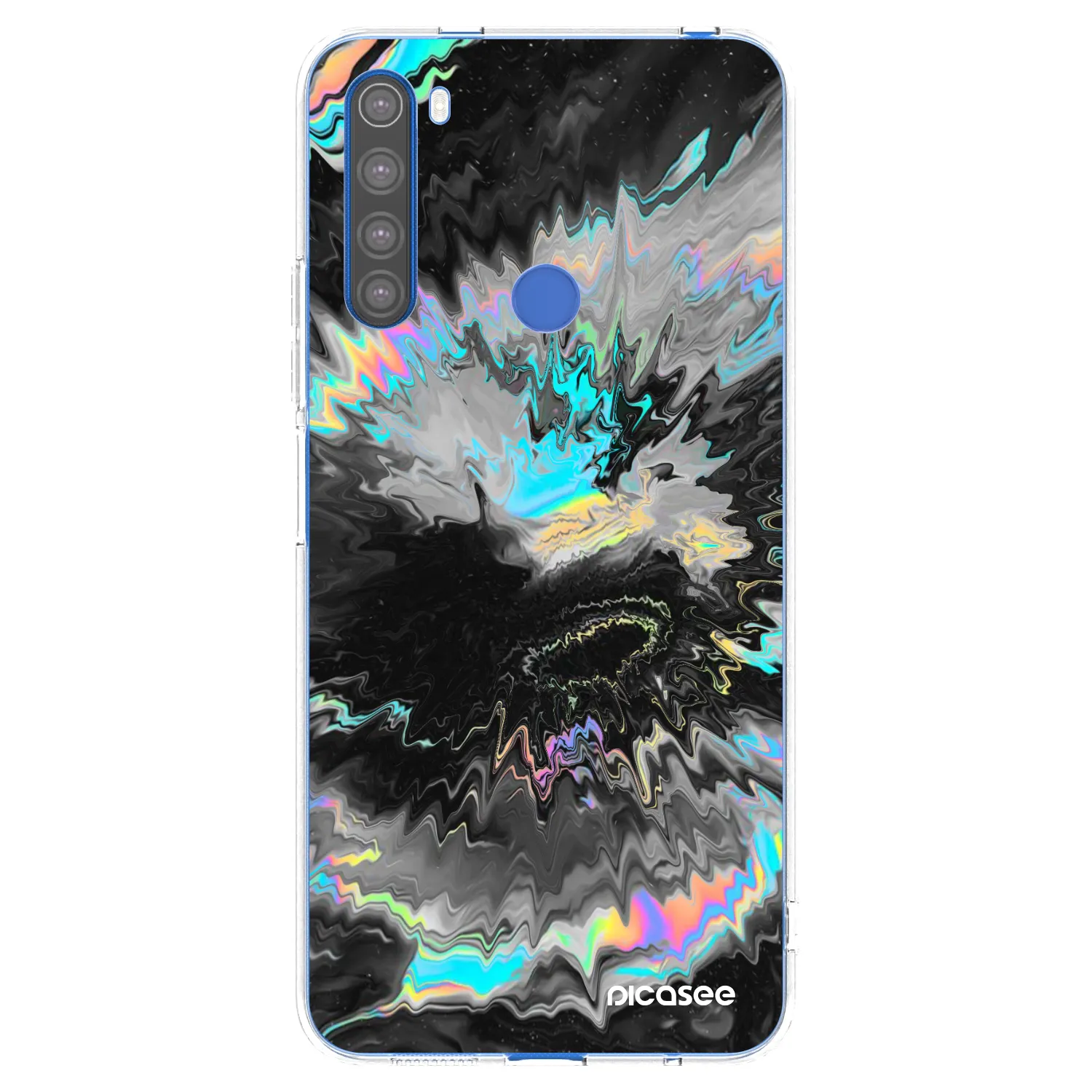 Picasee silikonový průhledný obal pro Xiaomi Redmi Note 8T - Magnetic