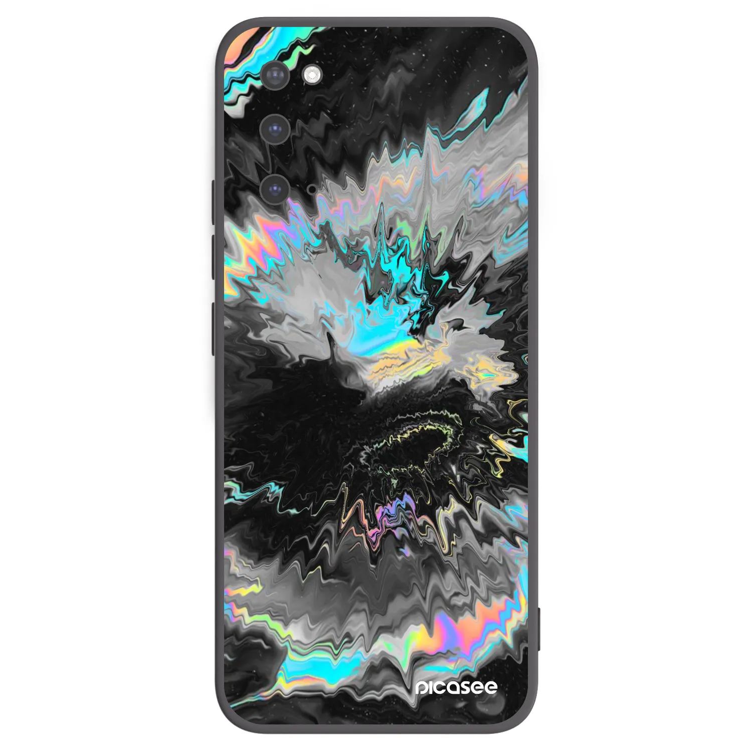 Picasee silikonový černý obal pro Samsung Galaxy S20 G980F - Magnetic