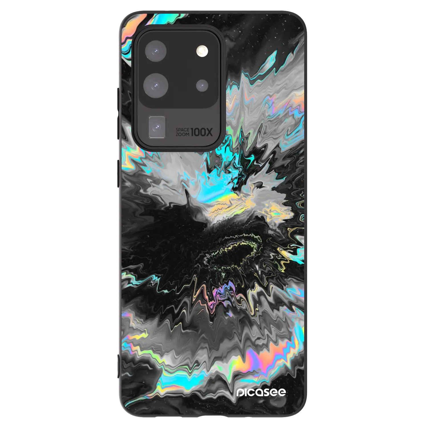 Picasee silikonový černý obal pro Samsung Galaxy S20 Ultra 5G G988F - Magnetic