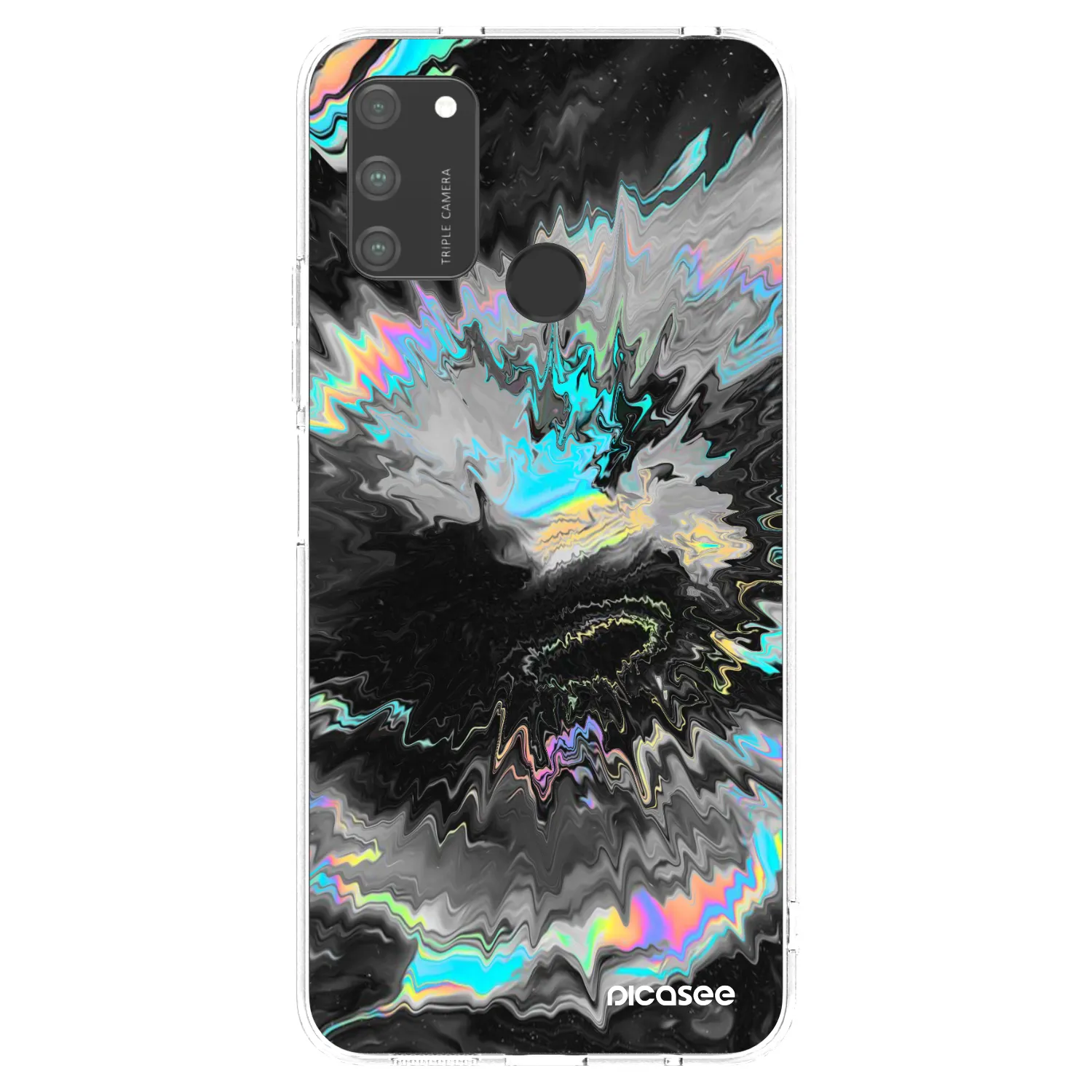 Picasee silikonový průhledný obal pro Honor 9A - Magnetic