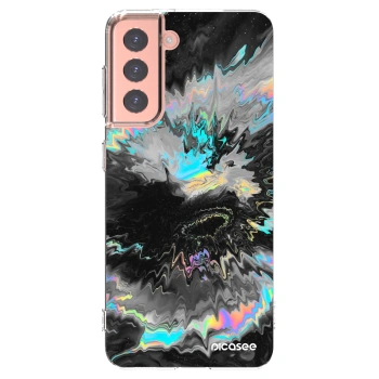 Picasee silikonový průhledný obal pro Samsung Galaxy S21 5G G991B - Magnetic