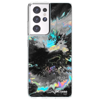 Picasee silikonový průhledný obal pro Samsung Galaxy S21 Ultra 5G G998B - Magnetic