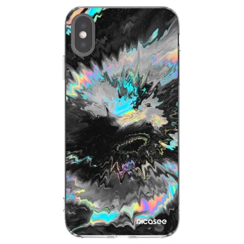 Picasee silikonový průhledný obal pro Apple iPhone XS Max - Magnetic