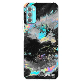 Picasee silikonový průhledný obal pro Motorola Moto G60 - Magnetic
