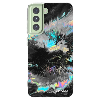 Picasee silikonový průhledný obal pro Samsung Galaxy S21 FE 5G - Magnetic