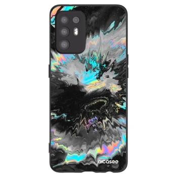 Picasee silikonový černý obal pro OPPO A94 5G - Magnetic