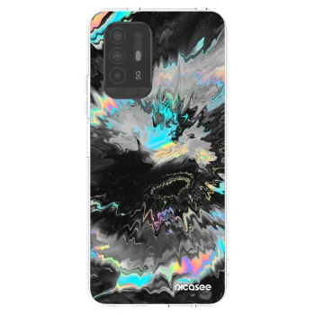 Picasee silikonový průhledný obal pro OPPO A94 5G - Magnetic