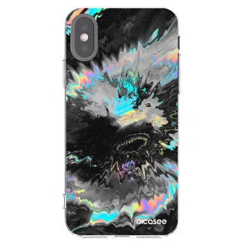 Picasee silikonový průhledný obal pro Apple iPhone X/XS - Magnetic