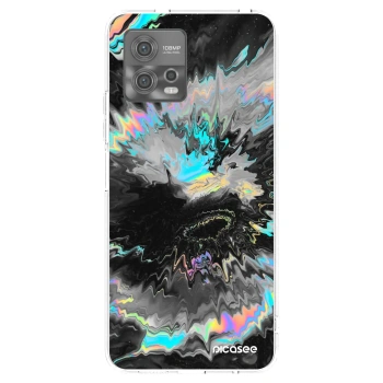 Picasee silikonový průhledný obal pro Motorola Moto G72 - Magnetic