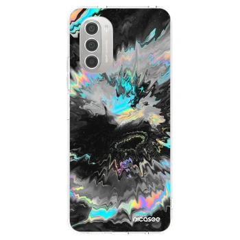Picasee silikonový průhledný obal pro Motorola Moto G51 - Magnetic