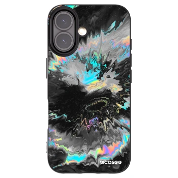 Picasee silikonový černý obal pro Apple iPhone 16 - Magnetic