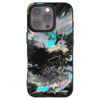 Picasee silikonový černý obal pro Apple iPhone 16 Pro - Magnetic