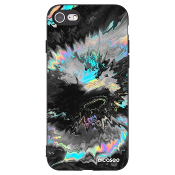 Picasee silikonový černý obal pro Apple iPhone 8 - Magnetic