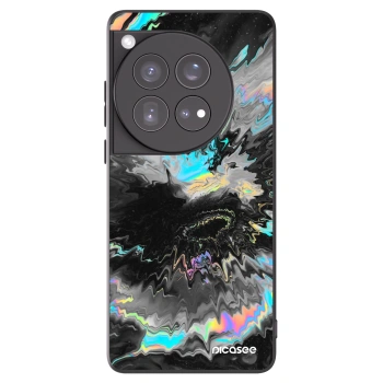 Picasee silikonový černý obal pro OnePlus 12 5G - Magnetic