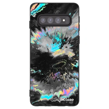 Picasee silikonový černý obal pro Samsung Galaxy S10 G973 - Magnetic