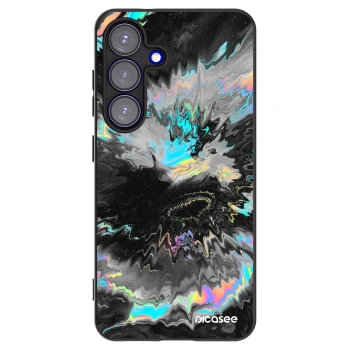 Picasee silikonový černý obal pro Samsung Galaxy S25 5G - Magnetic