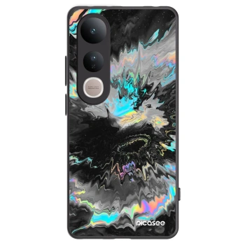 Picasee silikonový černý obal pro Vivo V50 Lite 5G - Magnetic