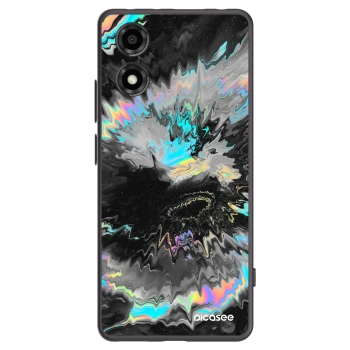 Picasee silikonový černý obal pro Motorola Moto E14 - Magnetic