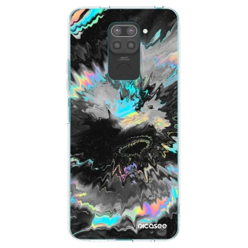 Picasee silikonový černý obal pro Xiaomi Redmi Note 9 - Magnetic