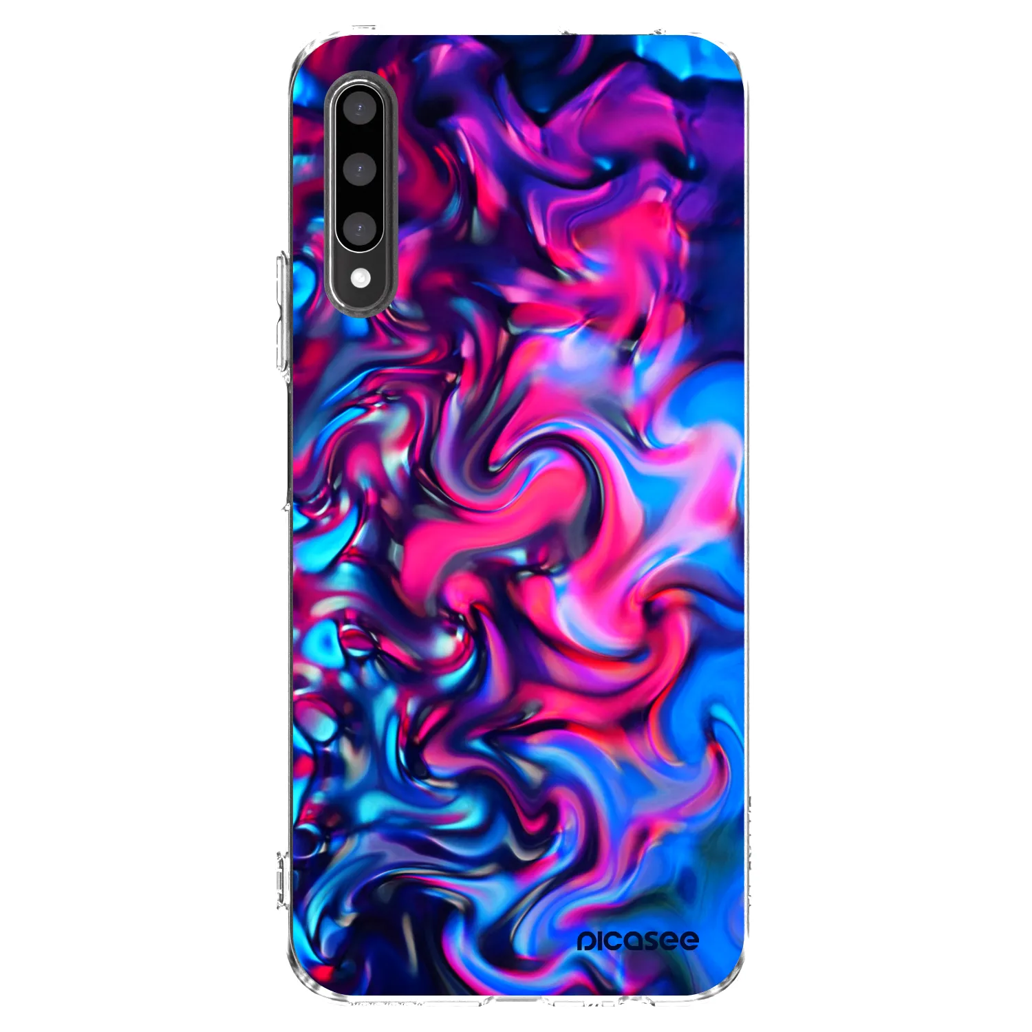 Picasee silikonový průhledný obal pro Honor 9X Pro - Redlight