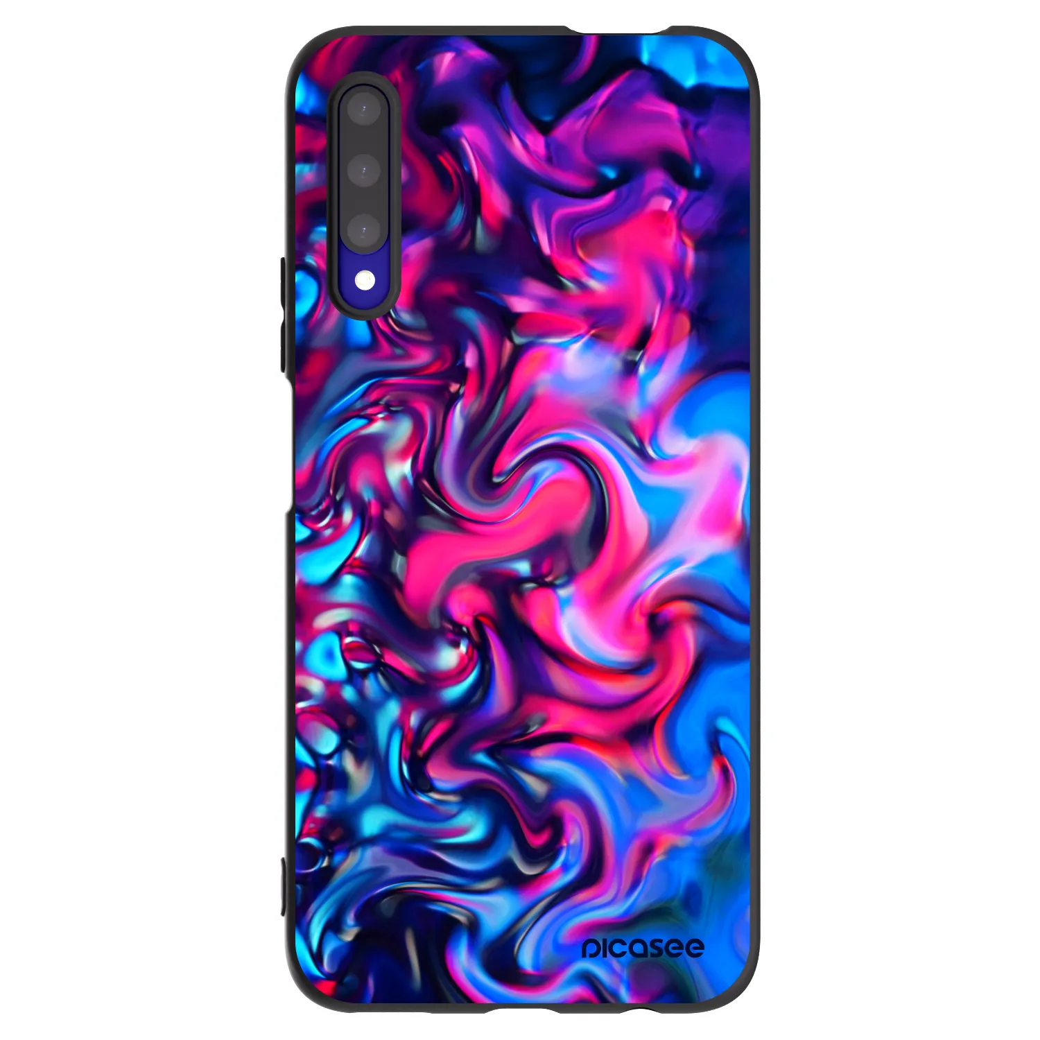 Picasee silikonový černý obal pro Honor 9X Pro - Redlight
