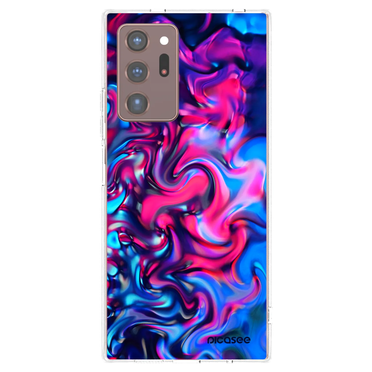 Picasee silikonový průhledný obal pro Samsung Galaxy Note 20 Ultra - Redlight