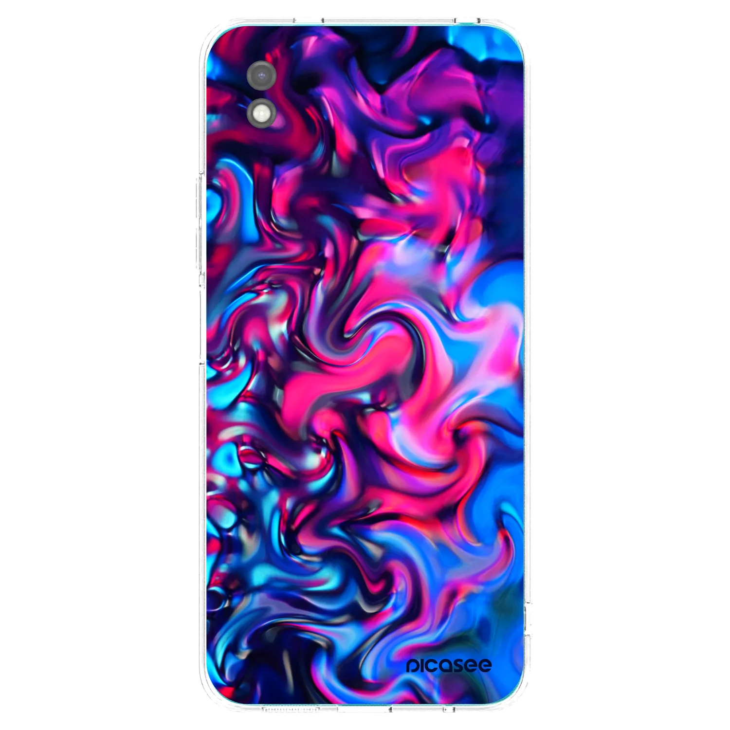 Picasee silikonový černý obal pro Xiaomi Redmi 9A - Redlight