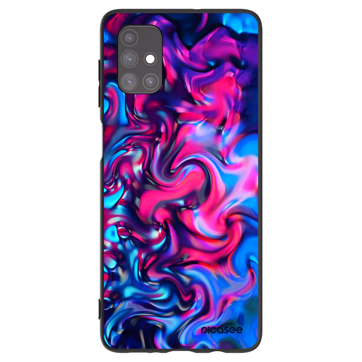 Picasee silikonový černý obal pro Samsung Galaxy M51 M515F - Redlight