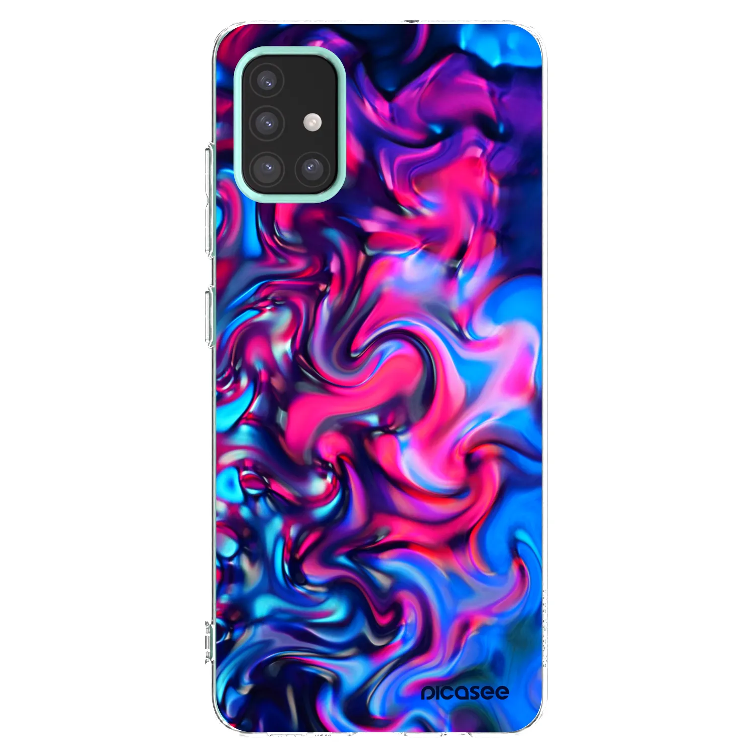 Picasee silikonový průhledný obal pro Samsung Galaxy M31s - Redlight