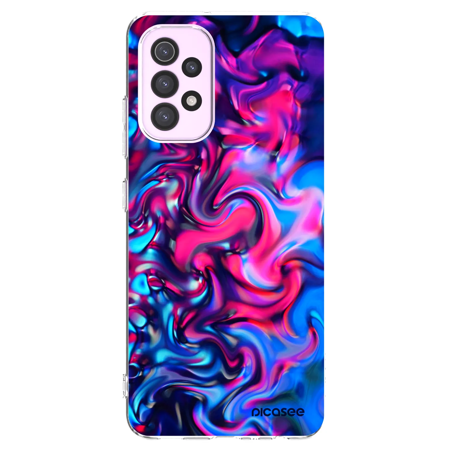 Picasee silikonový průhledný obal pro Samsung Galaxy A32 5G A326B - Redlight
